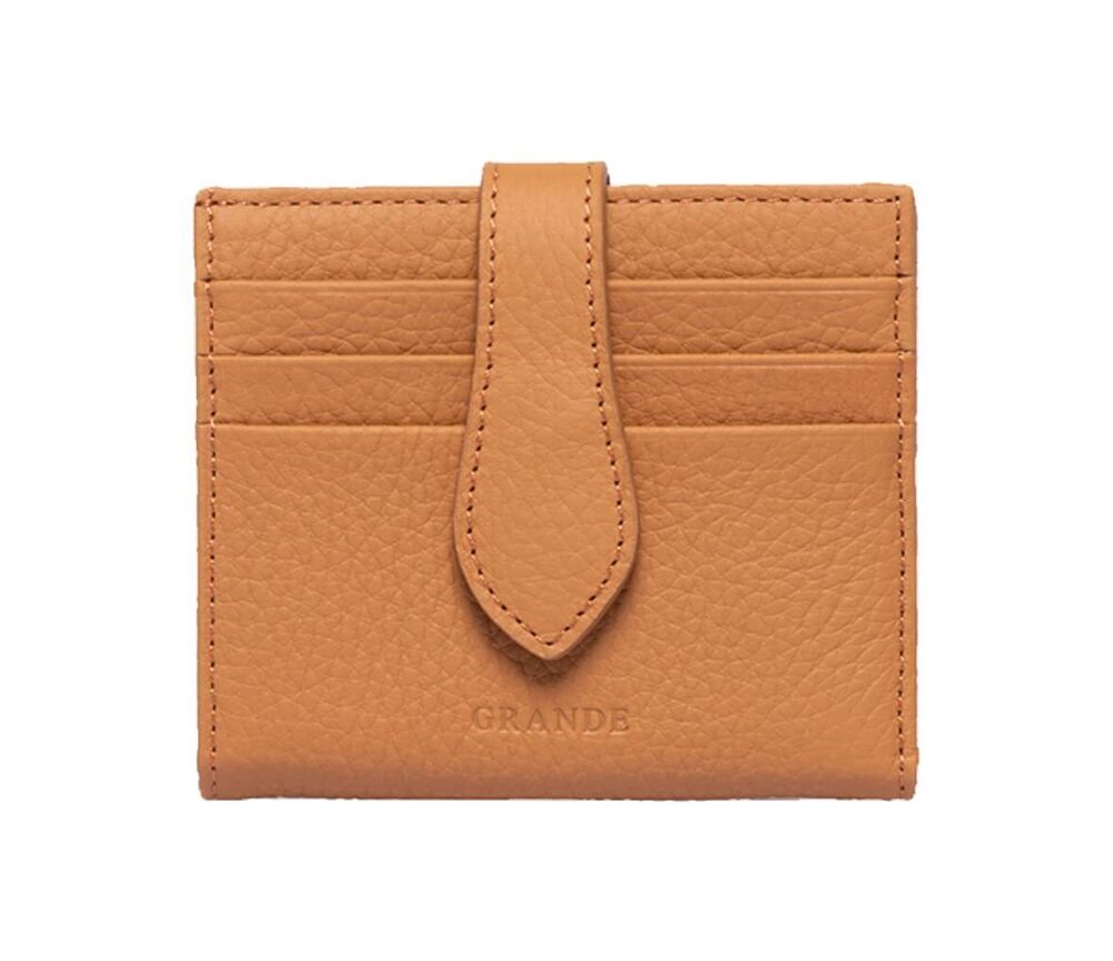 2597 3803 Leather Card Holder and Slim Minimalist Card Case Small Snap